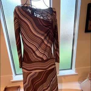 BCBG top, skirt set . Stretchy, fitted.